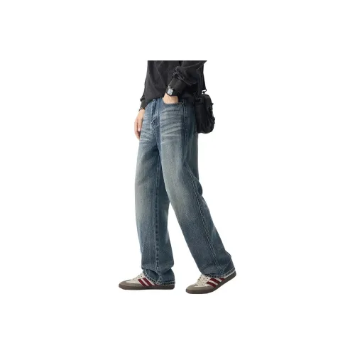 DASDCG Синий Мужской Джинсы