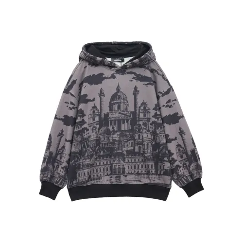 SUNTOMORROW Толстовка 2025 Spring Серый Подростки