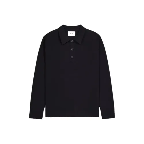 NN07 Морской Синий Мужская Рубашка Поло