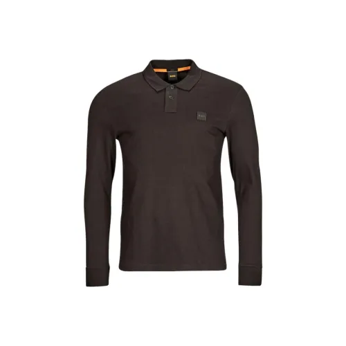 Hugo Boss Мужская Поло Коричневая