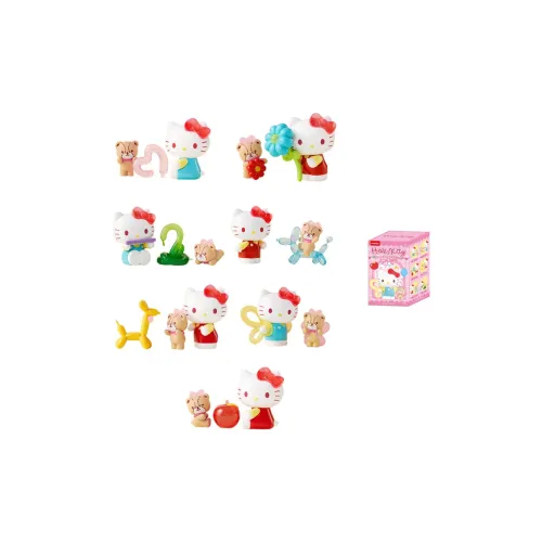 Miniso Hello Kitty Balloons Celebration Collection Слепые коробки Один Mystery Коробка/Целая коробка 6 шт
