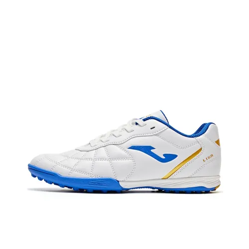 Joma Slip-resistant Abrasion-resistant Low Top Детская футбольная обувь Белая Подростки