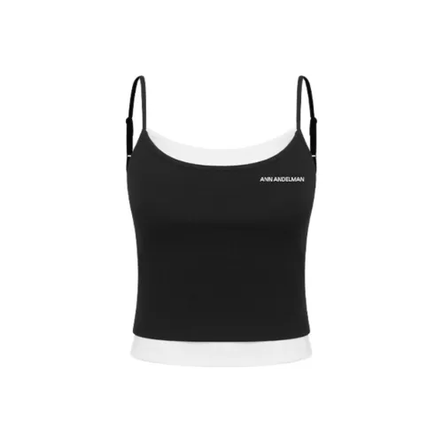 Ann Andelman Черный Женский Топ
