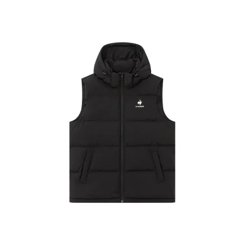 Le Coq Sportif Down Vest Unisex Black