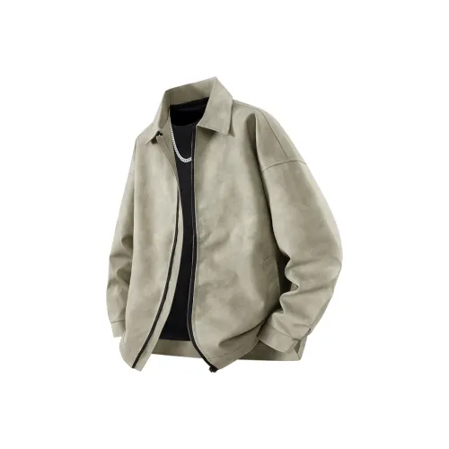 PGNC Ветрозащитный Теплоизоляционный Повседневный PU Кожаная Куртка Топ Мужской