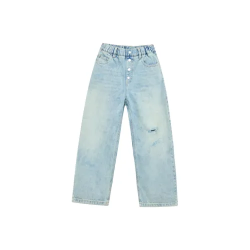SUNTOMORROW Джинсы 2025 Spring Синий Подростки
