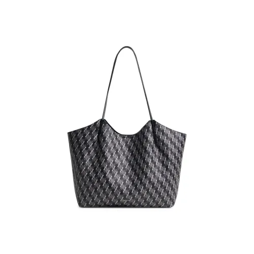 JONBAG PVC Сумка через плечо Стандартная Женская Черный Экрю