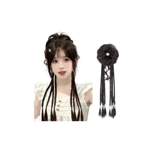 Mousse Na Женская Перука Nest Braid Change Стайлинг для Длинных Волос Искусственные Волосы Высокая Температура Пряжа TWISTED Косичка