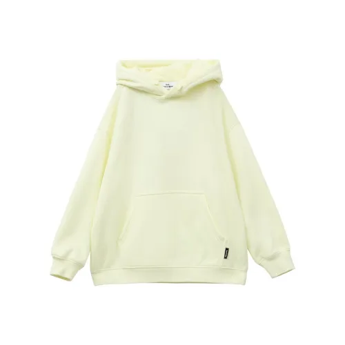 SUNTOMORROW Толстовка 2024 Winter Collection Светло-желтый Зеленый Светлый хаки Подростки