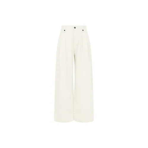 MEIYANG Белый Женские Джинсы