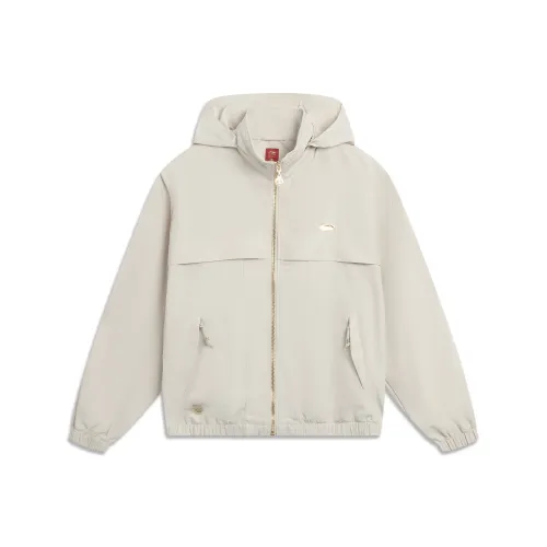 LINING x Forbidden City LIANMINGKUAN Chinese Culture Series Тренчкот Мужской Слюдяной серый