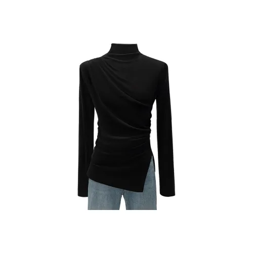 Cypress House Черные Женские T-рубашки