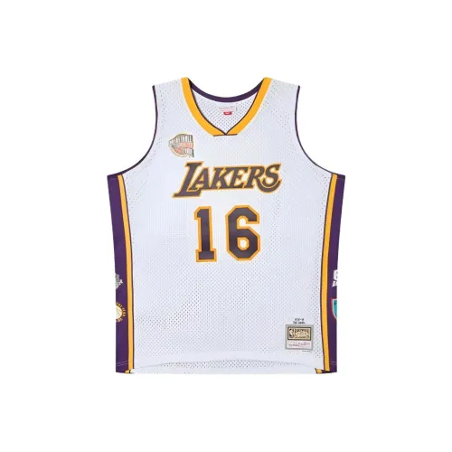 MITCHELL NESS Баскетбольная Джерси Унисекс Белая