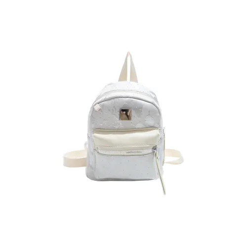 OKEKE Нейлоновый рюкзак стандартный женский белый черный