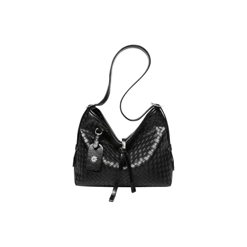 Narandu Сумка через плечо из синтетической кожи портативная сумка через плечо стандартная женская полночный черный