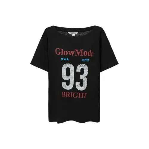 URBAN REVIVO Черные Женские T-рубашки