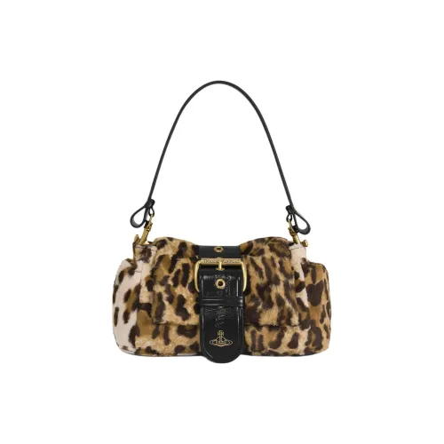 Vivienne Westwood Hazel PU (полиуретан) Сумка Женская с леопардовым принтом