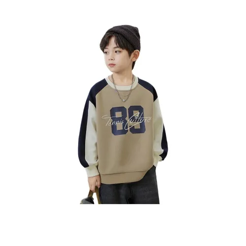 BIG WASP Свитшот с круглым вырезом для мальчиков весенний осенний комплект