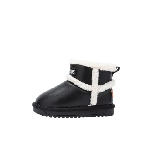 EBMINI Противоскользящий Анти-KICK Устойчивый к истиранию Легкий Амортизация Термический Высокий Топ Детские ботинки Детский