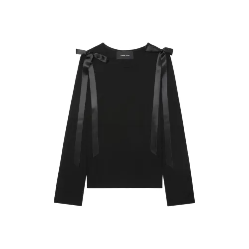 SIMONE ROCHA Черные Женские T-рубашки