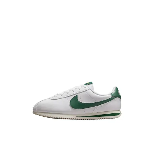 nike Cortez Low Топ Kids Lifestyle Shoes Белый Зеленый Унисекс