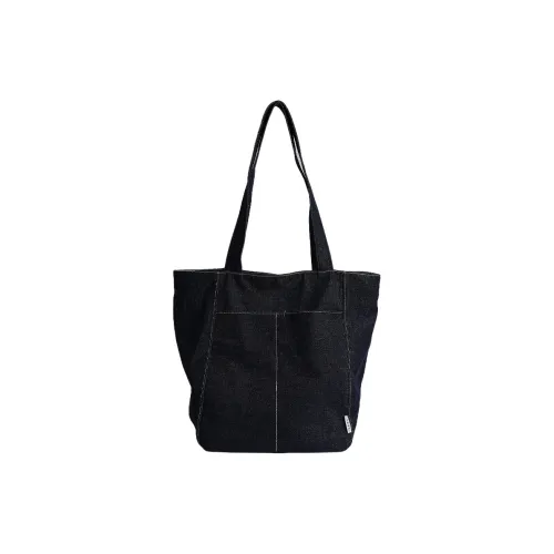 RKM Denim Tote Bag Shoulder Bag Standard Women's Blue RKM Деним Тот Сумка Плечевая Сумка Стандартная Женская Синяя