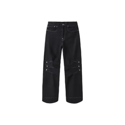 ZMHT Черные Унисекс Джинсы