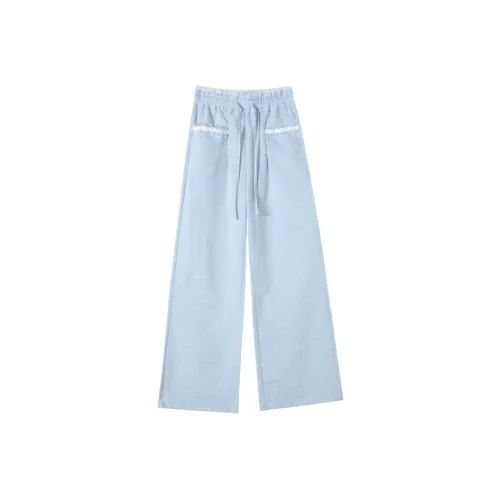 AHDO Blue Women's Casual Pants AHDO Синий Женские Повседневные Брюки