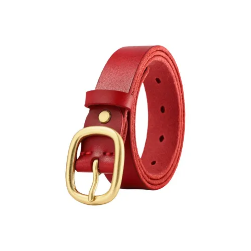 Devanro Ремни из натуральной коровьей кожи женские 2,8 см