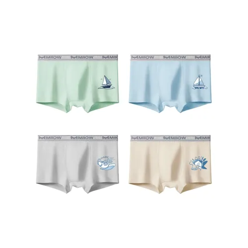 MIIOW 1 упаковка каждого цвета OF 4 Мужские боксер-шорты