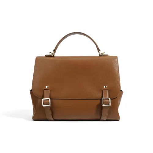 COURONNE Рюкзак из коровьей кожи стандартный женский черный кофейный коричневый