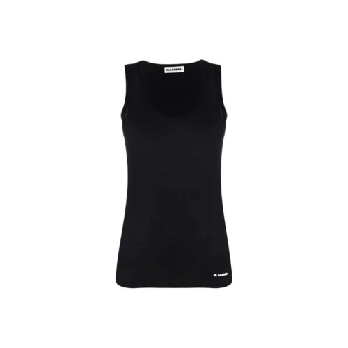 JIL SANDER Черные Женские Майки