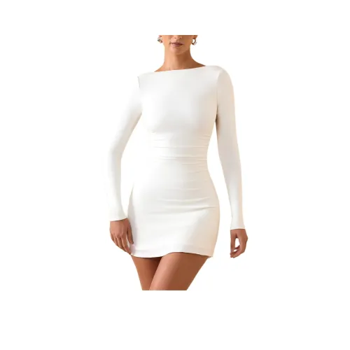 OH POLLY BRENNA Длинное платье с длинными рукавами женское