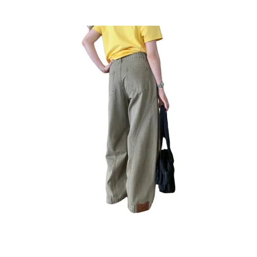 MUCCHIC Khaki Женские Карго Брюки