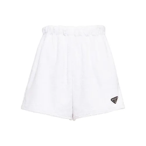 PRADA Белые Повседневные Шорты для Женщин