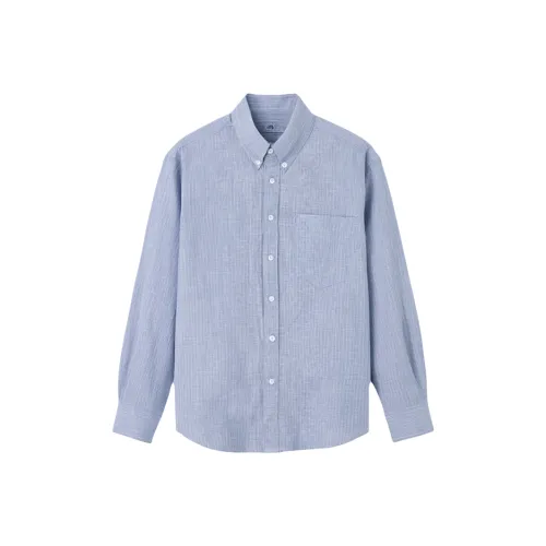 Zondi Длинный рукав рубашка повседневный для поездок свободный крой пара топ пальто унисекс