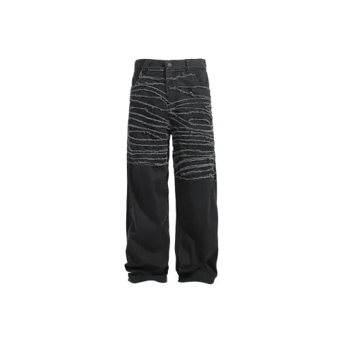 TZ Official Черные Унисекс Джинсы