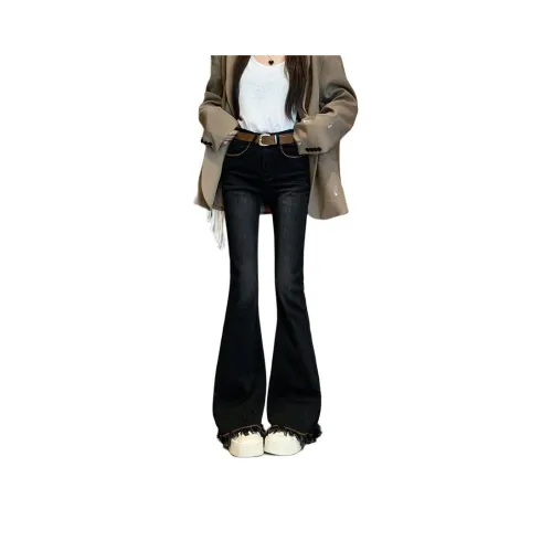 ZCDECO Черные Женские Джинсы