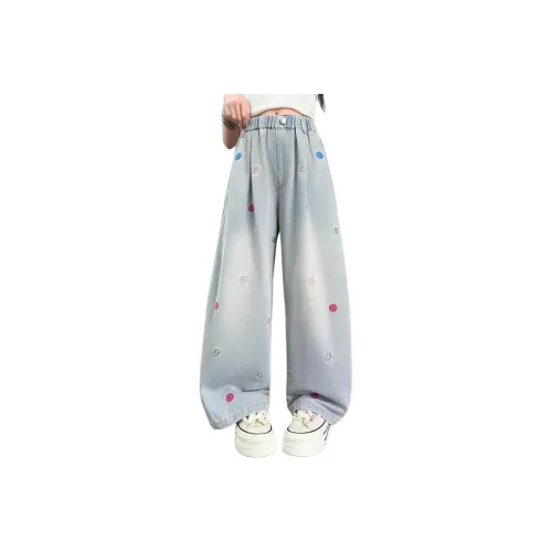 CAMKIDS Светло-синие школьные джинсы