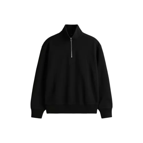 H&M Черные Мужские Свитшоты