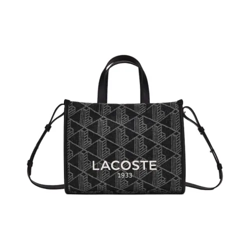 Сумка LACOSTE Collaboration Fashion Minimalist Style стандартная унисекс черная