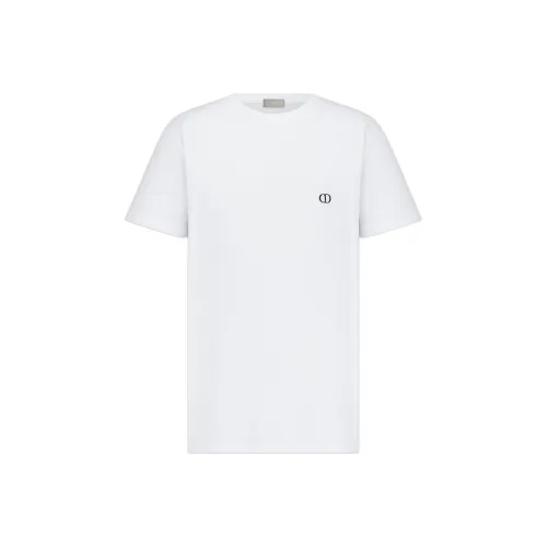 DIOR Белая Мужская T-Рубашка