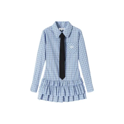 ANDREA MARTIN Длинное платье с длинными рукавами женское