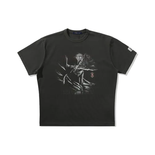 SLLAVIF Серый Мужской T-Рубашки