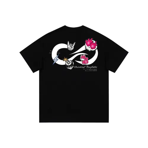 Universal Templates Короткий рукав T-рубашки унисекс