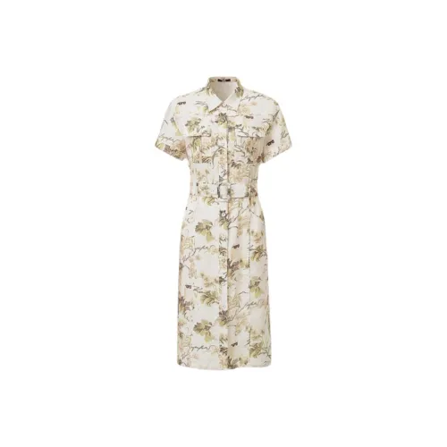 KARL LAGERFELD Elegant Elegance Вечеринка Свидание SS25 Короткий рукав Платье Женское