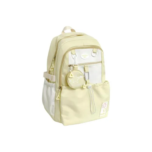 Meter Мужской Девушка Весна Outing Research Рюкзак Elementary School Student Backpack Обычный Белый