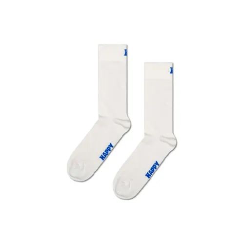 Happy Socks Белые Унисекс MID Носки до икры