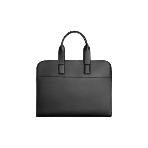 ZARA ПУ (полиуретан) Briefcase Сумка Обычный Мужской Черный