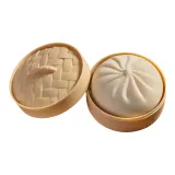 Большой белый - с парящим корзиной